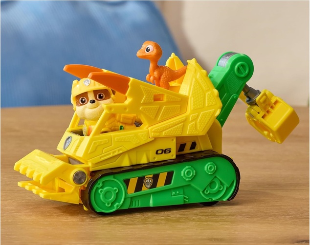 Spin Master Paw Patrol Dino veicolo d'azione Rubble
