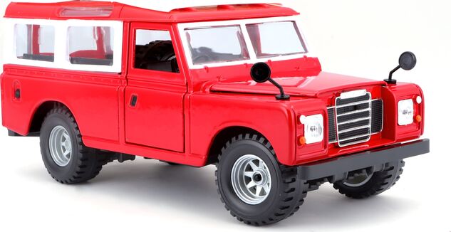 Bburago 1:24 Land Rover Rot