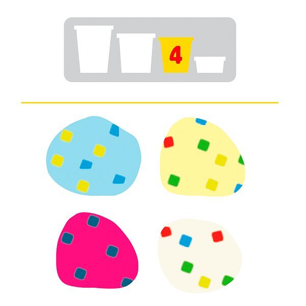 HASBRO - Play-Doh 4ks téglikov s konfetami