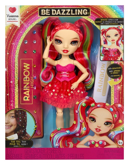 Rainbow High Be Dazzling Fashion bábika - Vivienne Rouge (Red)