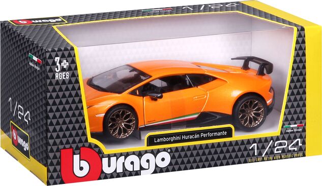 Bburago 1:24 Plus Lamborghini Huracan Performance Orange