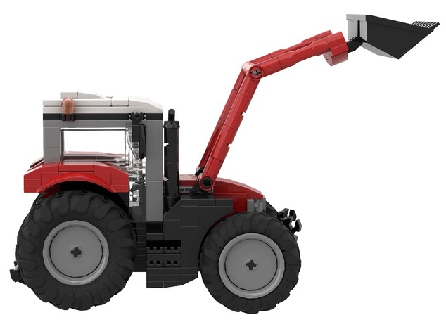 BRIXIES Plus 222.775 Massey Ferguson 5S – traktor s čelným nakladačom, 269 k