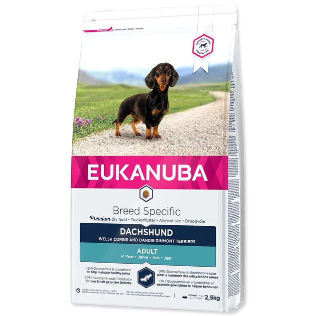 EUK DACHSHUND JAZVEČÍK 2,5KG
