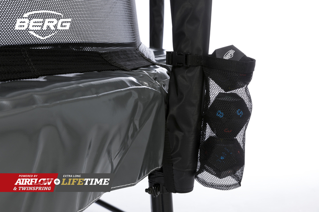 BERG Elite Regular 430 Grey Levels + ochranná sieť Deluxe DLX XL