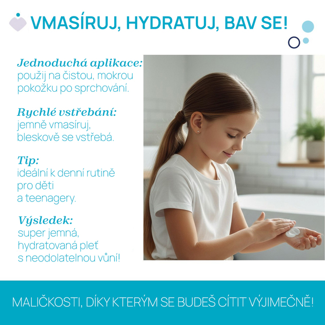 CHICCO Krémes testápoló tej Vanilla POP gyerekeknek és tinédzsereknek 150ml