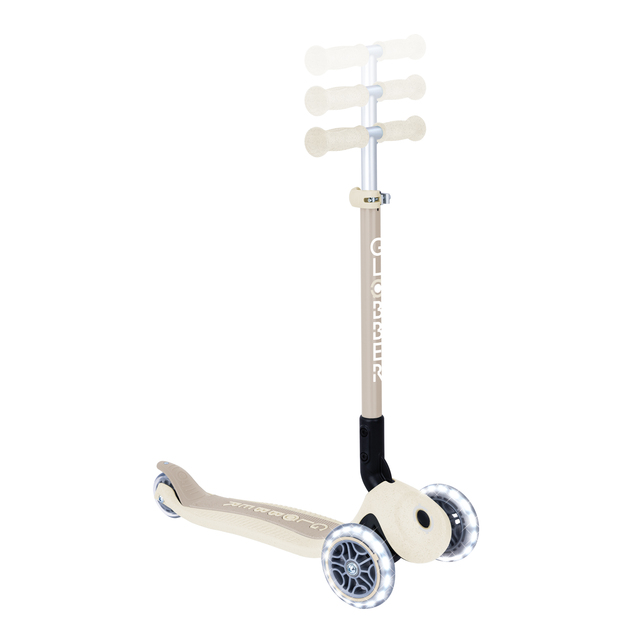 Globber kolobežka Primo Foldable Lights Ecologic Coconut