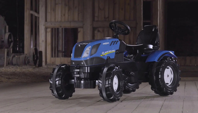 Rollytoys Šliapací traktor Farmtrac New Holland