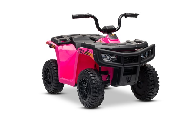 Licencovaná elektrická štvorkolka Arctic Cat 12V so zadným pohonom, ružová, LED svetlá, Lí