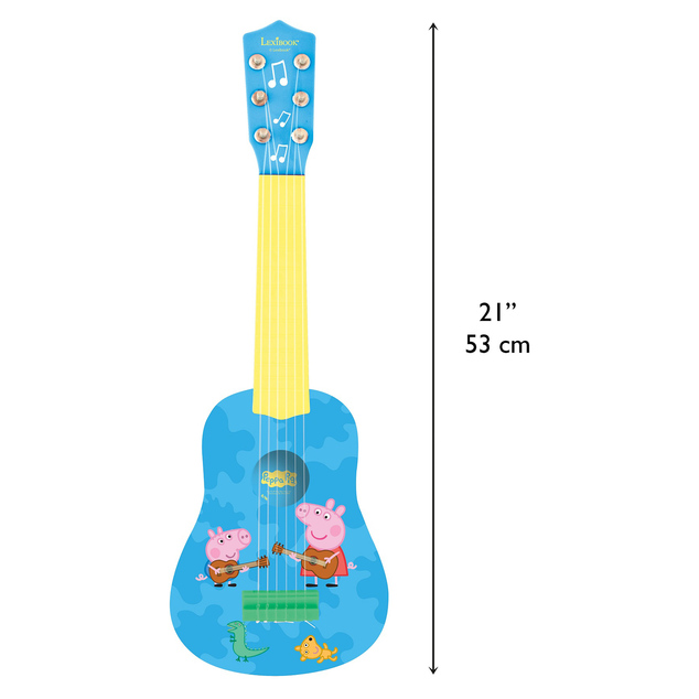 Lexibook Moja prvá gitara 21" Peppa Pig