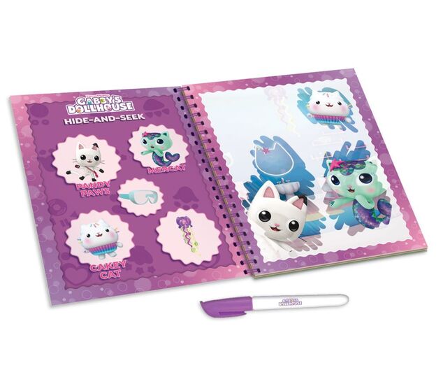 Gabby´s Dollhouse Zelená vodná kniha maľovanie vodou
