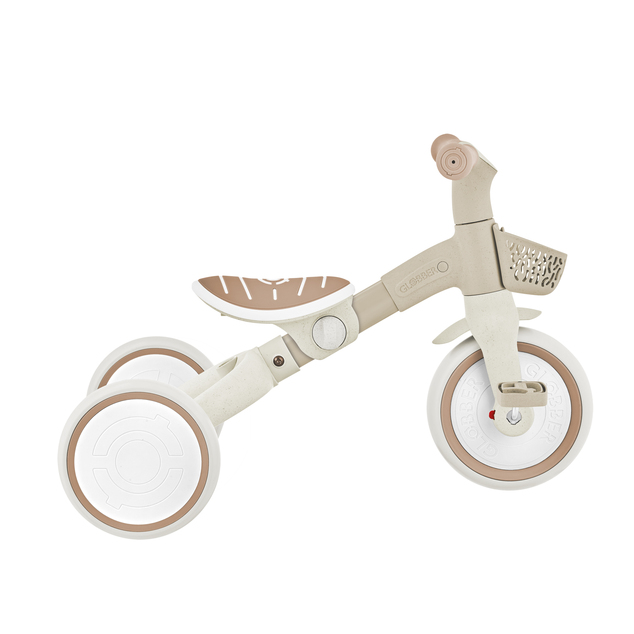 Globber detské odrážadlo trojkolesové - Learning Trike 3in1 PLUS Ecologic Coconut