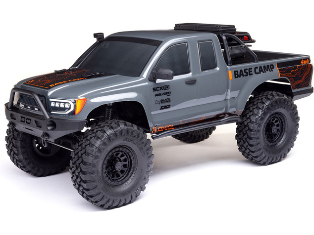 Axial SCX10 III Base Camp 4WD 1:10 RTR sivý