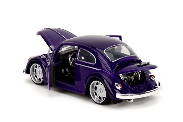 Jada Wednesday auto 1972 VW Beetle 1:24 a figúrka Wednesday