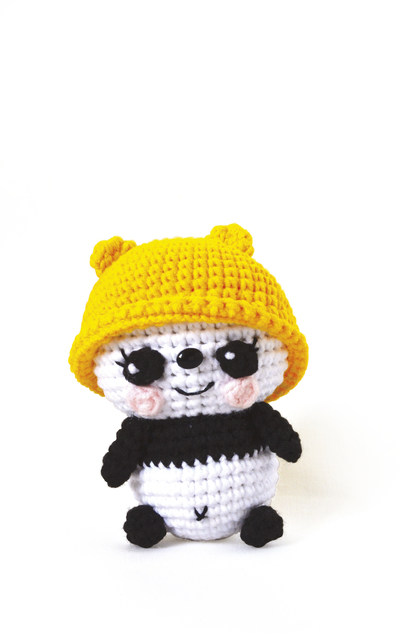 GRAINE CREATIVE Komplet za kvačkanje Panda