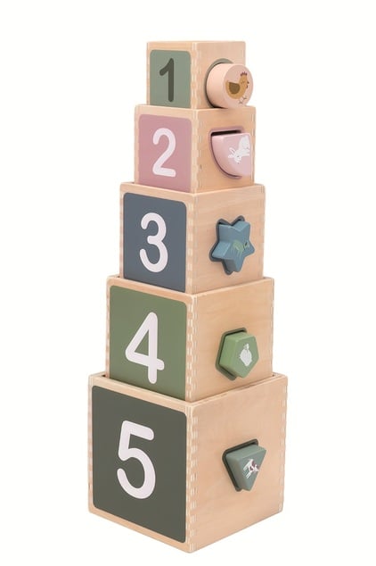 2Kids Toys Tour empilable de cubes Ferme