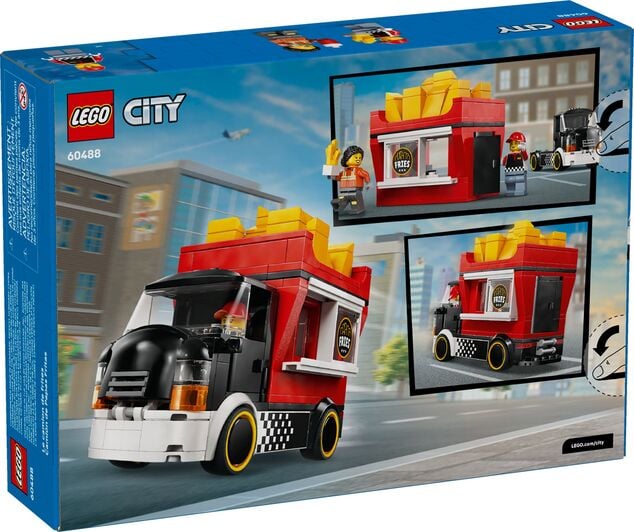 LEGO® City 60488 Pojazdné občerstvenie s hranolkami
