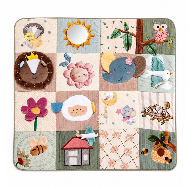 Tapis de jeu interactif Jumbo, Beige doux