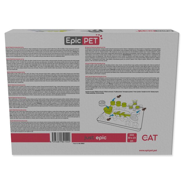 Hračka Epic Pet Think &amp; Eat ryba interaktívna 30cm