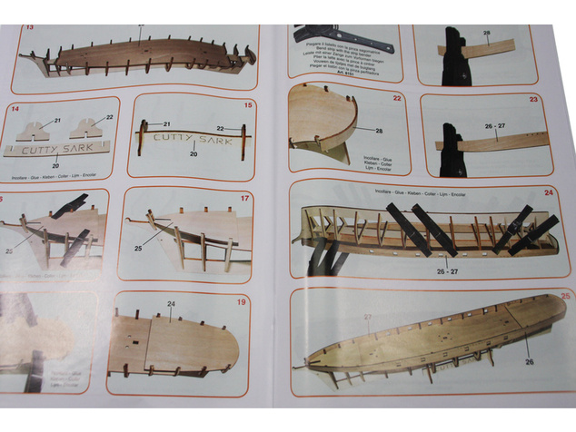 Mantua Model Cutty Sark Le Piccole 1:200 kit