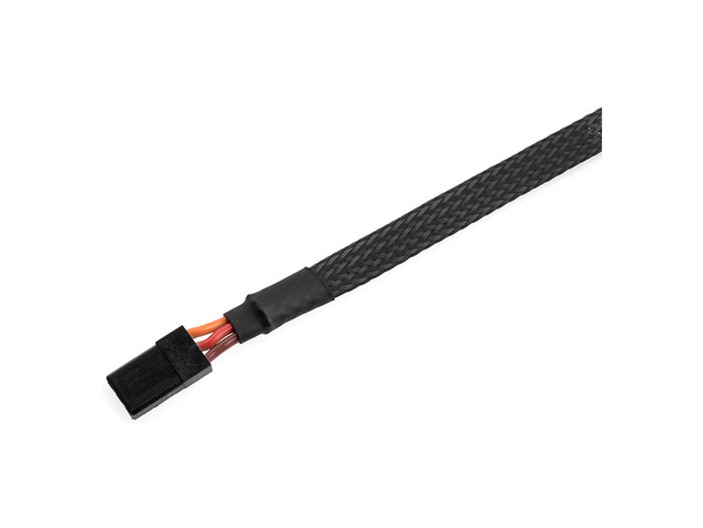 Ochranný káblový oplet 6mm čierny (1m)