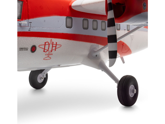E-flite DHC-6 Twin Otter 1.4m AS3X+ SAFE Select BNF Basic, plaváky