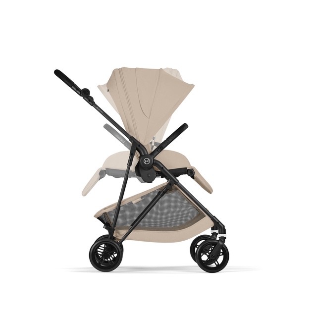CYBEX Športový kočík Melio Carbon Almond Beige Gold