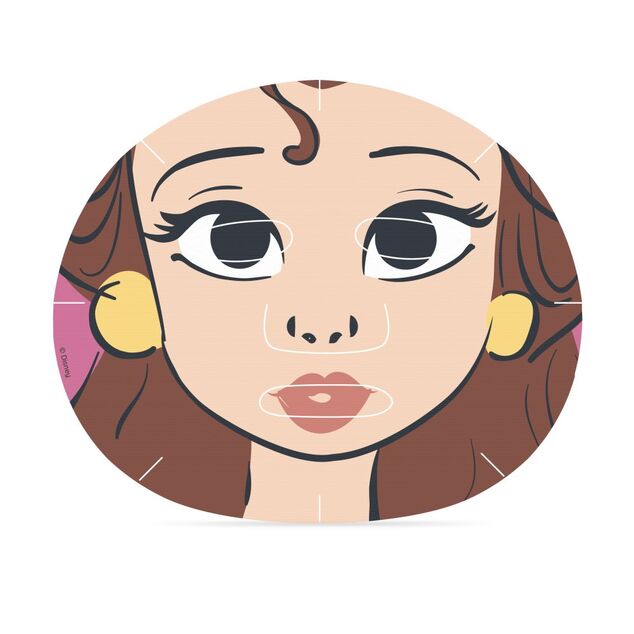 Mad Beauty Arcmaszk relaxáló textil 25ml Bella Disney Princess Express Yourself
