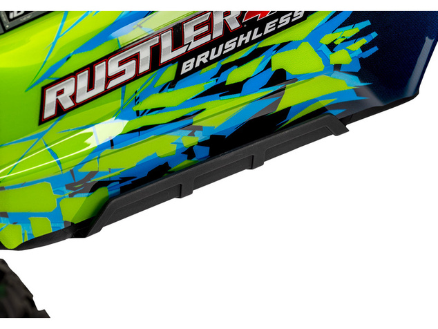 Traxxas Rustler 4x4 1:10 VX3 RTR albastru