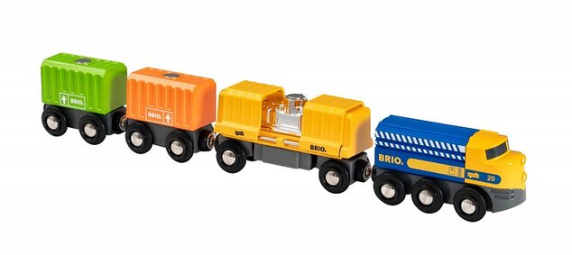 Brio Nákladný vlak s 3 vagónmi