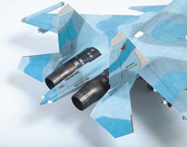 Model Kit letadlo 4808 - SU-30SM Russian Fighter (1:48)