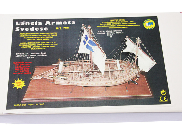 Mantua Model Lancia Armata Zvedese 1:35 kit