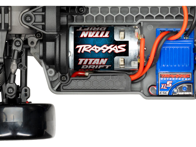 Traxxas 4-Tec Drift Ford Mustang 1:10 RTR čierny
