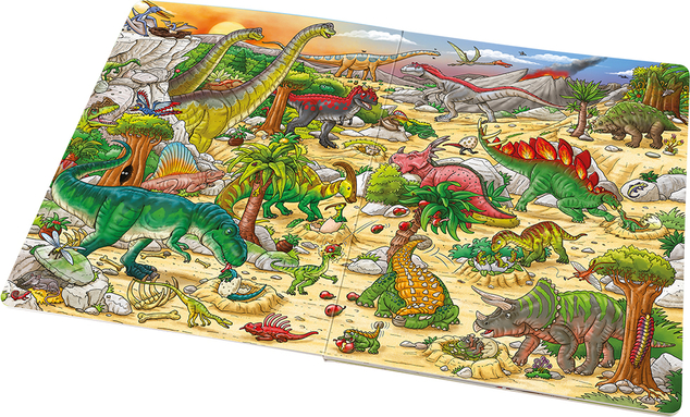 Großes Dinosaurierbuch für kleine Erzähler