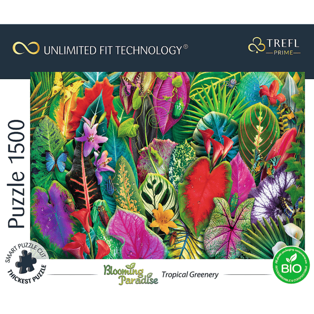 Trefl Puzzle 1500 UFT – Tropisches Grün