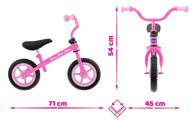 Odrážadlo Chicco Pink Arrow 2-5r, do 25kg