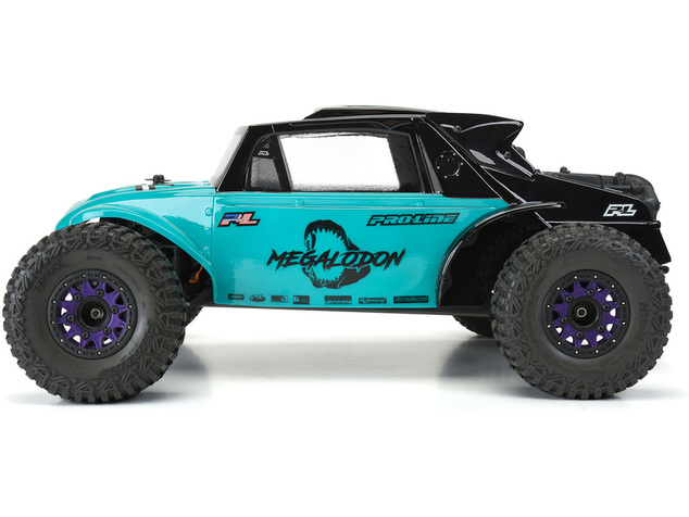 Pro-Line karosérie 1:10 Megalodon Desert Buggy číra (Short Course)