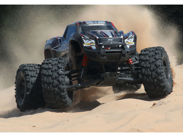 Traxxas X-Maxx 8S Belted 1:5 4WD RTR červený