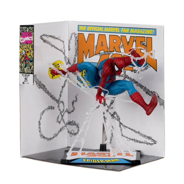 Marvel figura Spider-Man (Marvel Age #90) 1:10 - Statua Posed McFarlane Toys - 18cm