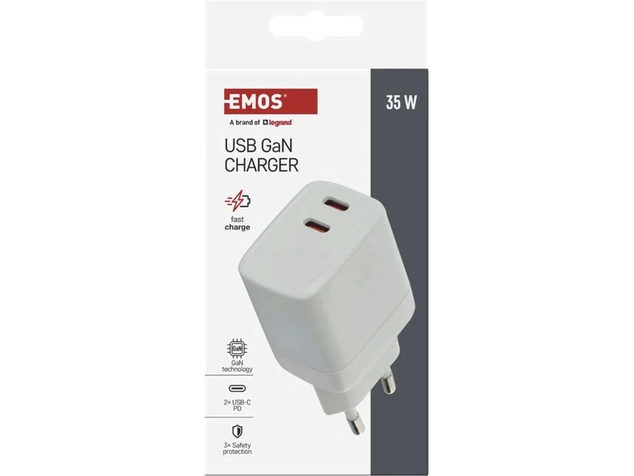 Sieťový USB adaptér (zdroj) GaN PD 35W