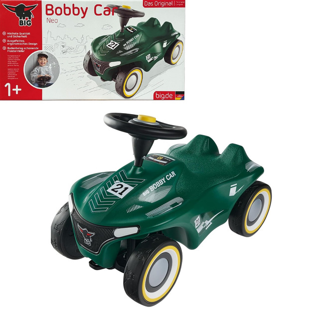 BIG Auto odrážadlo BIG BOBBY CAR NEO RS zelené