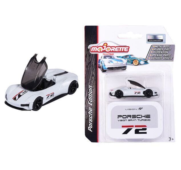 Autíčko Porsche Motorsport Deluxe, 5 druhov