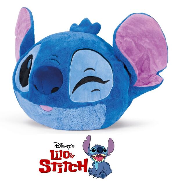 Cozy Noxxiez HW776 Stitch - topli plišani jastuk 3 u 1