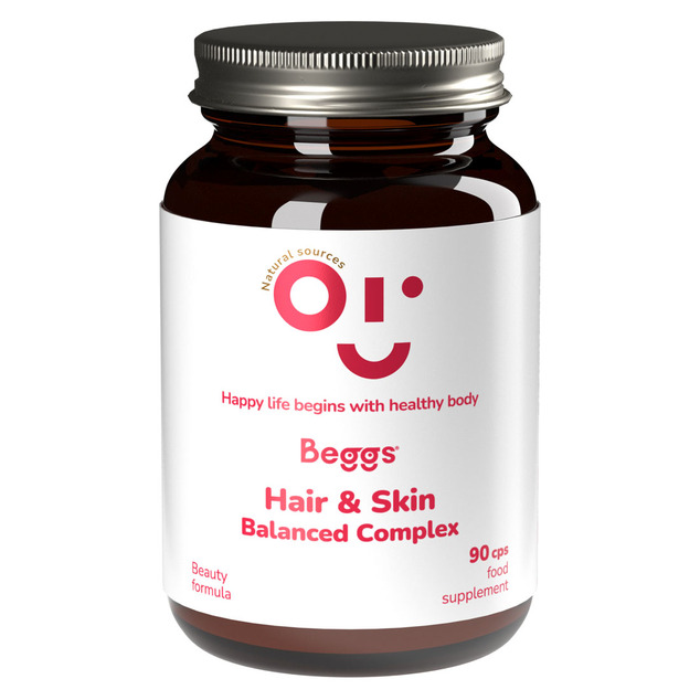 Beggs Balanced hair&amp;skin COMPLEX (90 kapsúl)