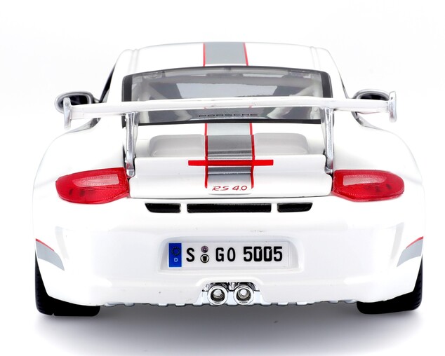 Bburago 1:18 Plus Porsche 911 GT3 RS Weiß