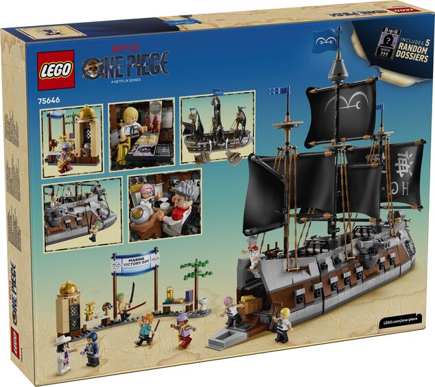 LEGO® ONE PIECE 75646 Garpova mornariška bojna ladja