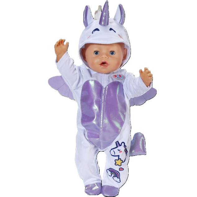 Zapf Baby Born Kostým Jednorožec fialový 43 cm
