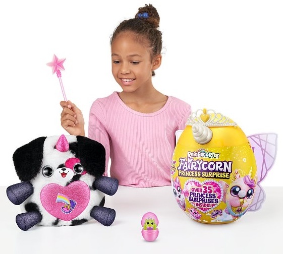 Zuru Rainbocorns: Plüsch-Einhorn mit Krone