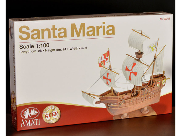 AMATI Santa Maria 1:100 Komplet za prvi korak