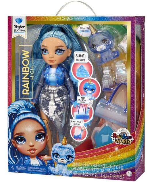 Rainbow High Fashion Puppe mit Tier – Skyler Bradshaw
