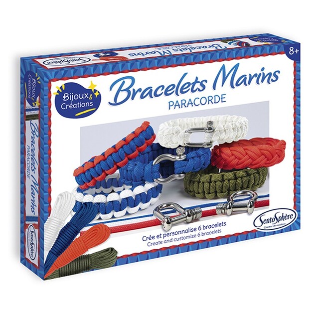 SENTOSPHERE Set creativ Brățări marinărești Paracord